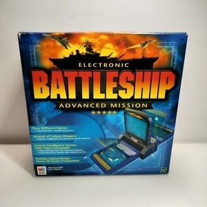 Electronic Battleship Advanced Mission Game Pre-owned